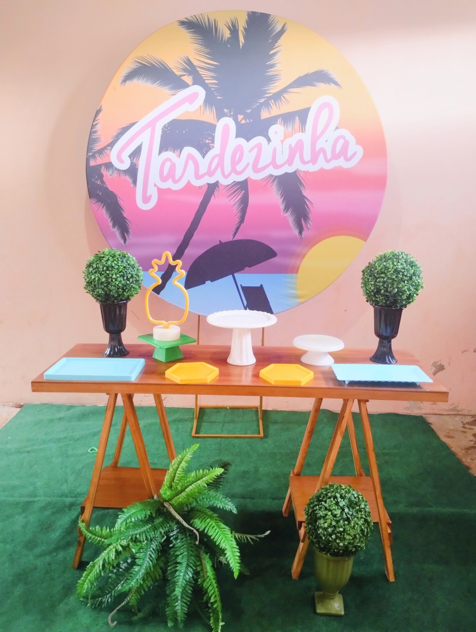 Tardezinha Mesa Cavalete - Ágata pegue monte e decore 