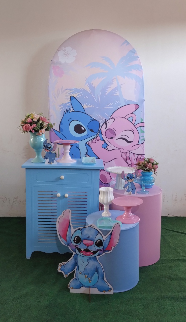 Stich E Lillo - Ágata pegue monte e decore 