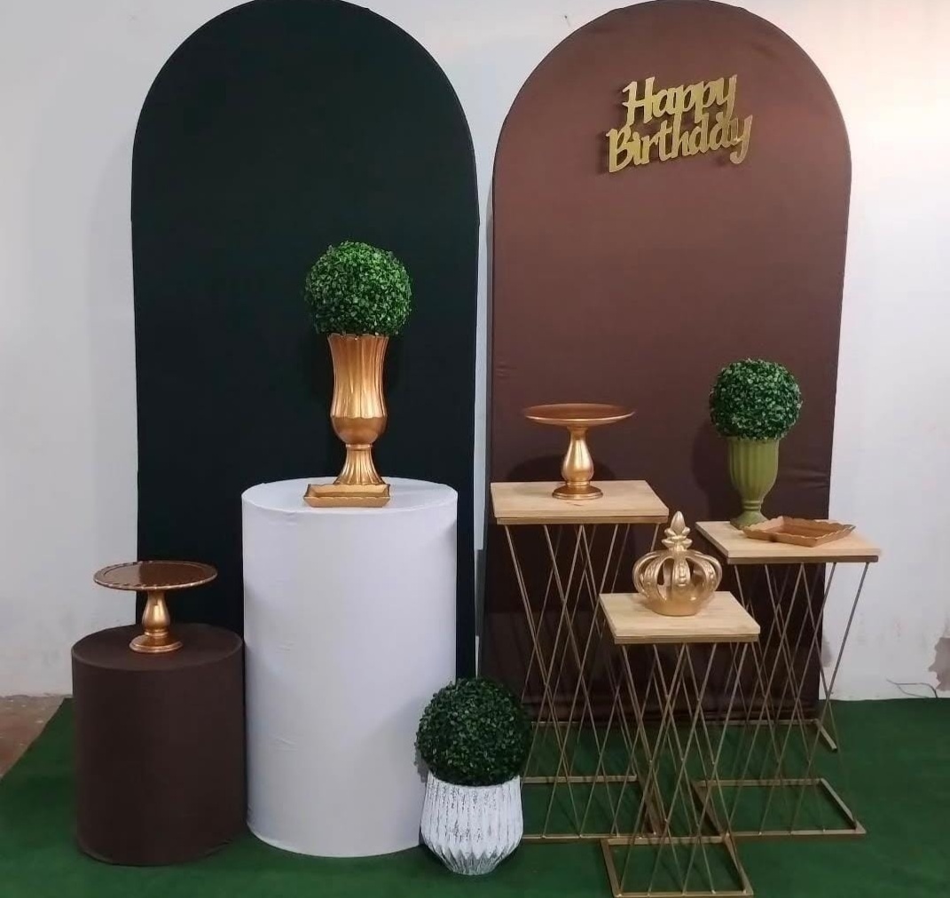Kit Premium Marron Com Verde - Ágata pegue monte e decore 