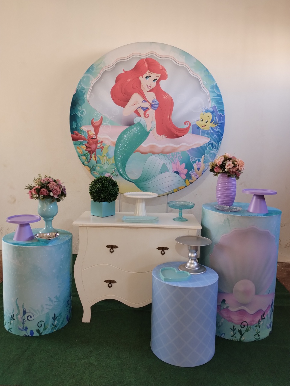 Ariel Sereia Cômoda - Ágata pegue monte e decore 