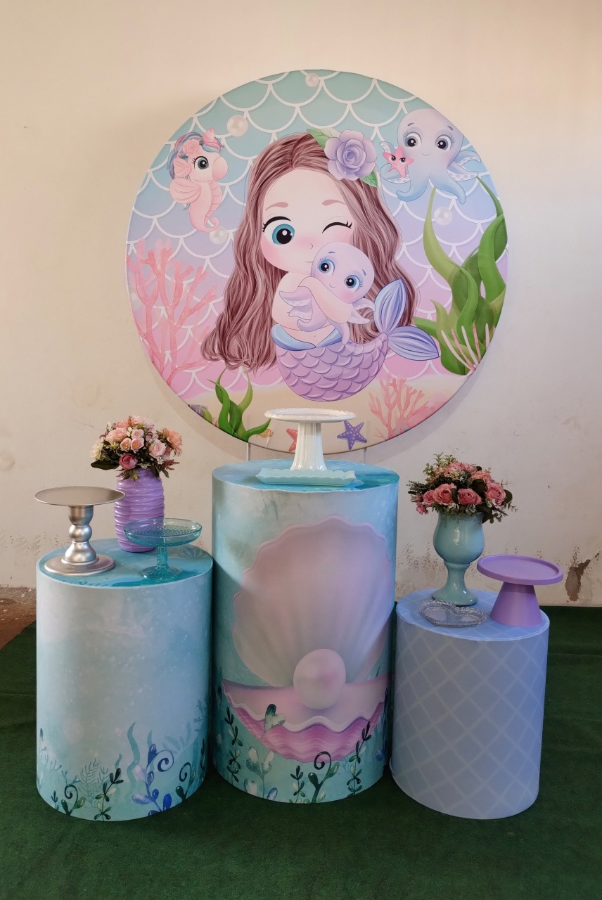 Sereia Cute - Ágata pegue monte e decore 