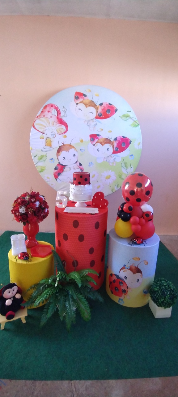 Joaninha - Ágata pegue monte e decore 