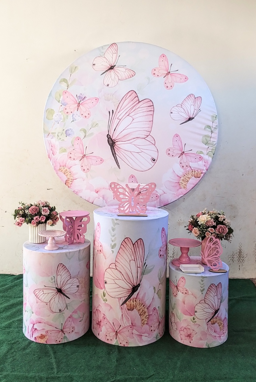Borboletas - Ágata pegue monte e decore 