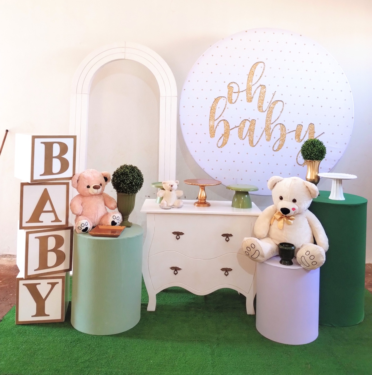 Kit Oh Baby C/ Cubos E Romano Vasado Premium - Ágata pegue monte e decore 