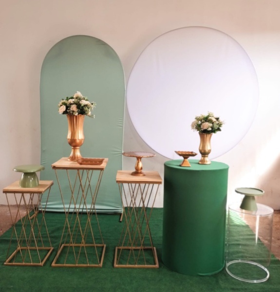 Kit Verde E Branco Premium - Ágata pegue monte e decore 
