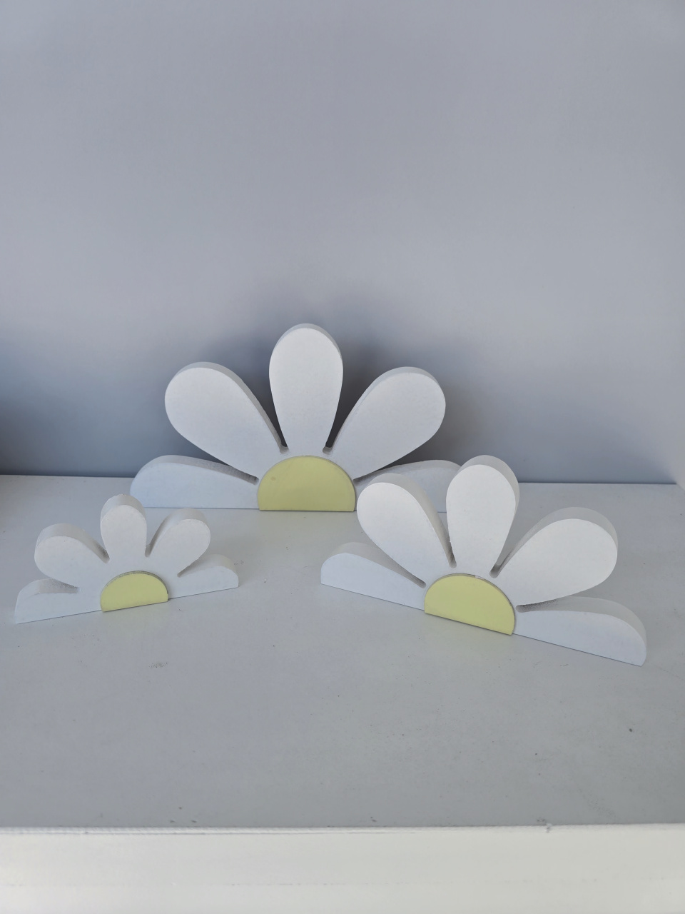 Trio de Margaridas - Flor de Minas Artes Artesanais ltda