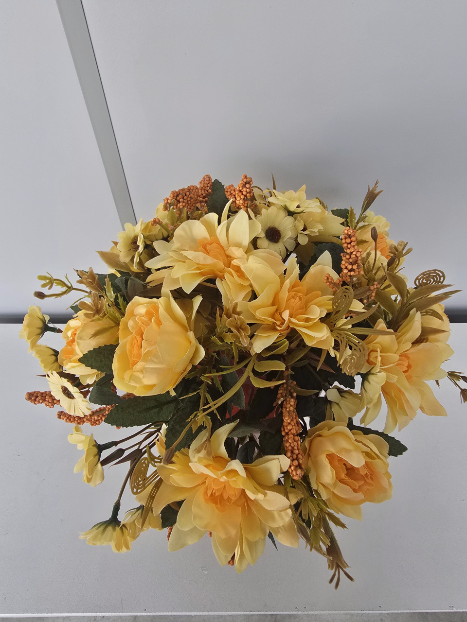 Arranjo Amarelo - Flor de Minas Artes Artesanais ltda