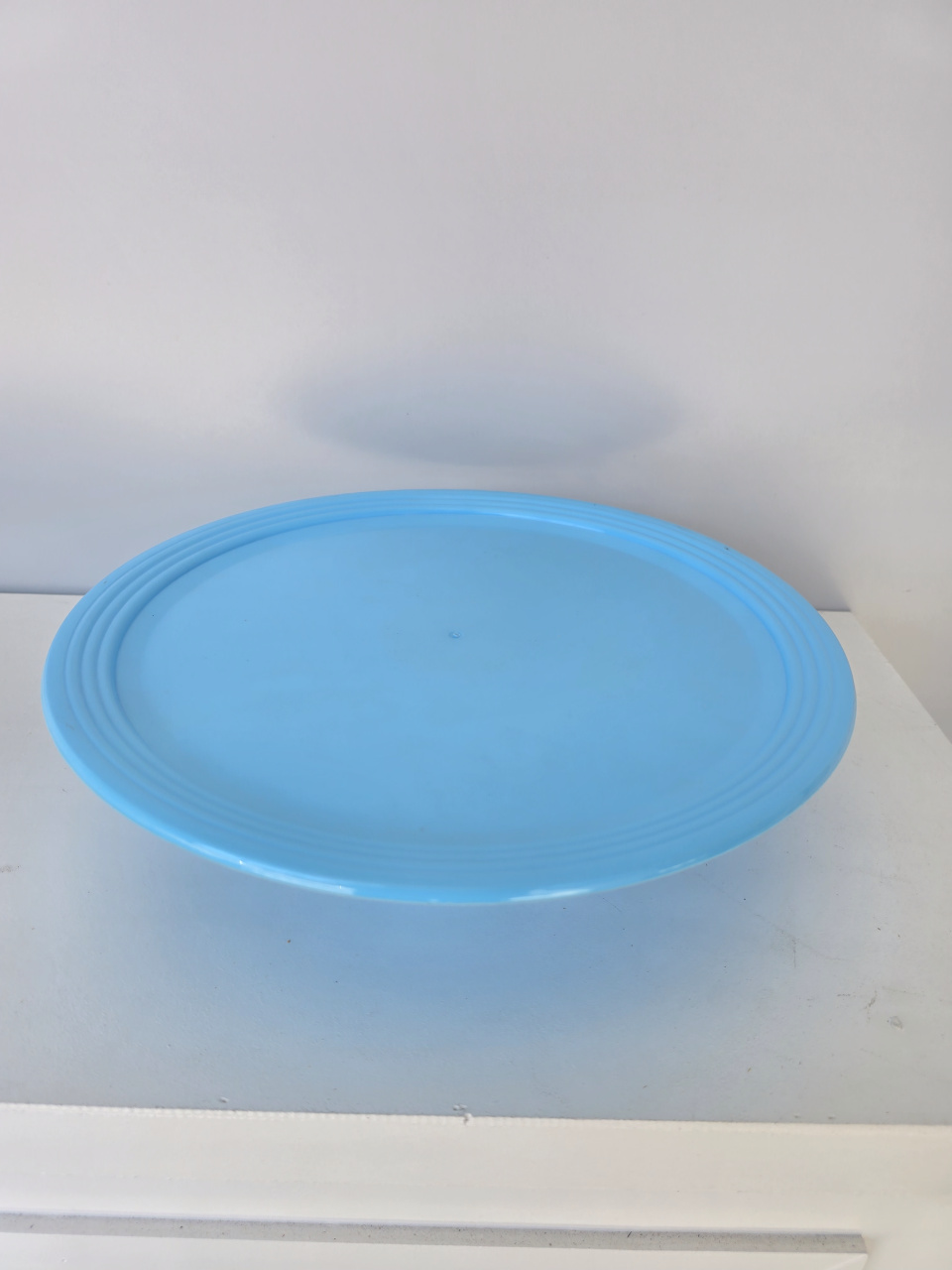 Boleira Azul Bebê 30 Cm - Flor de Minas Artes Artesanais ltda