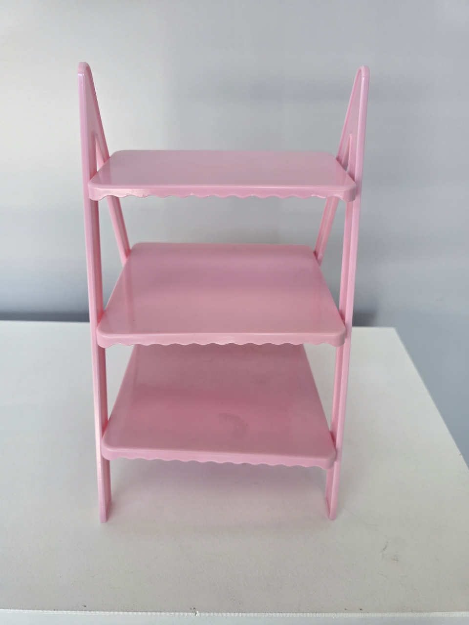 Suporte Para Doces Rosa Bebê - Flor de Minas Artes Artesanais ltda
