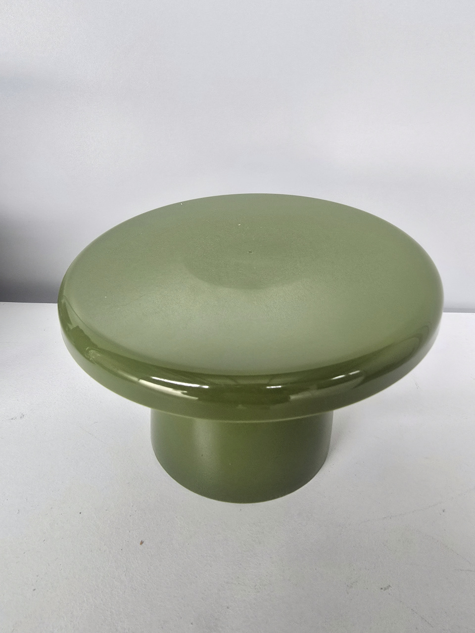 Boleira Verde Pistache 18 Cm - Flor de Minas Artes Artesanais ltda