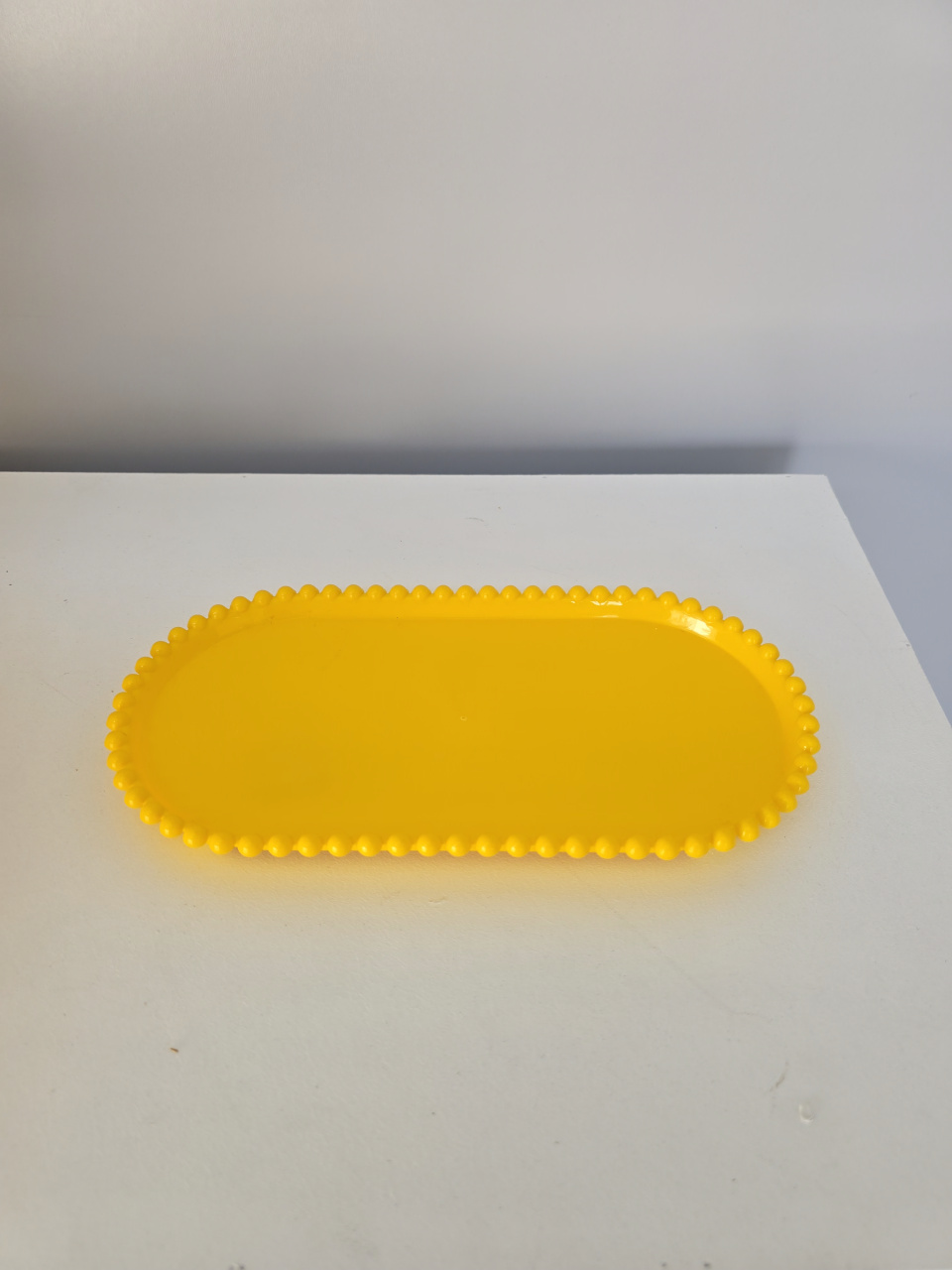Doceira Amarelo Canário 24X12 Cm - Flor de Minas Artes Artesanais ltda