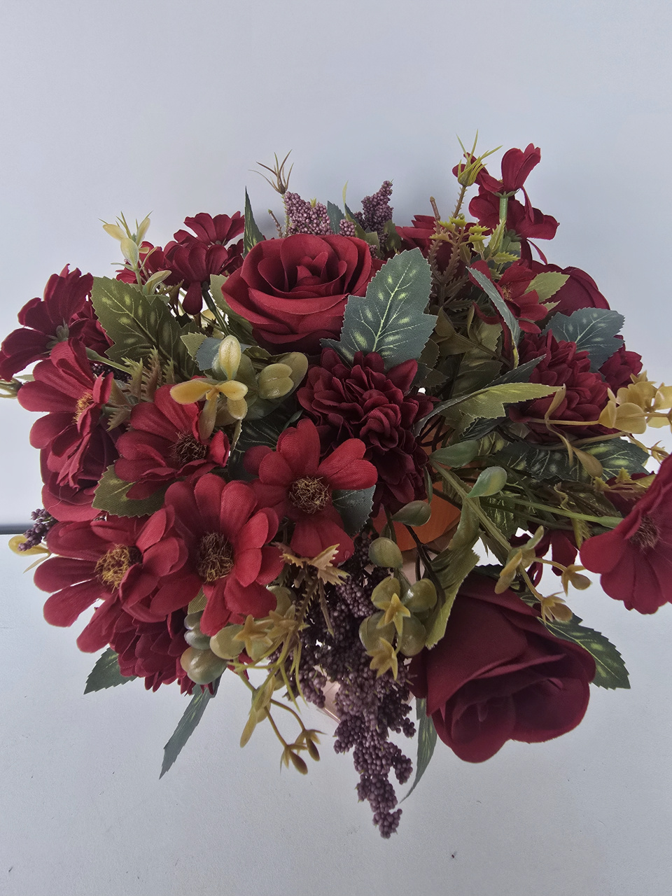 Arranjo Marsala - Flor de Minas Artes Artesanais ltda