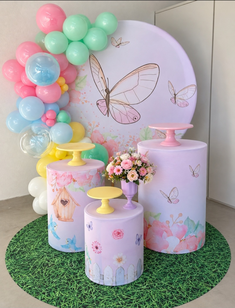 Kit Jardim Encantado/ Borboletas - Flor de Minas Artes Artesanais ltda