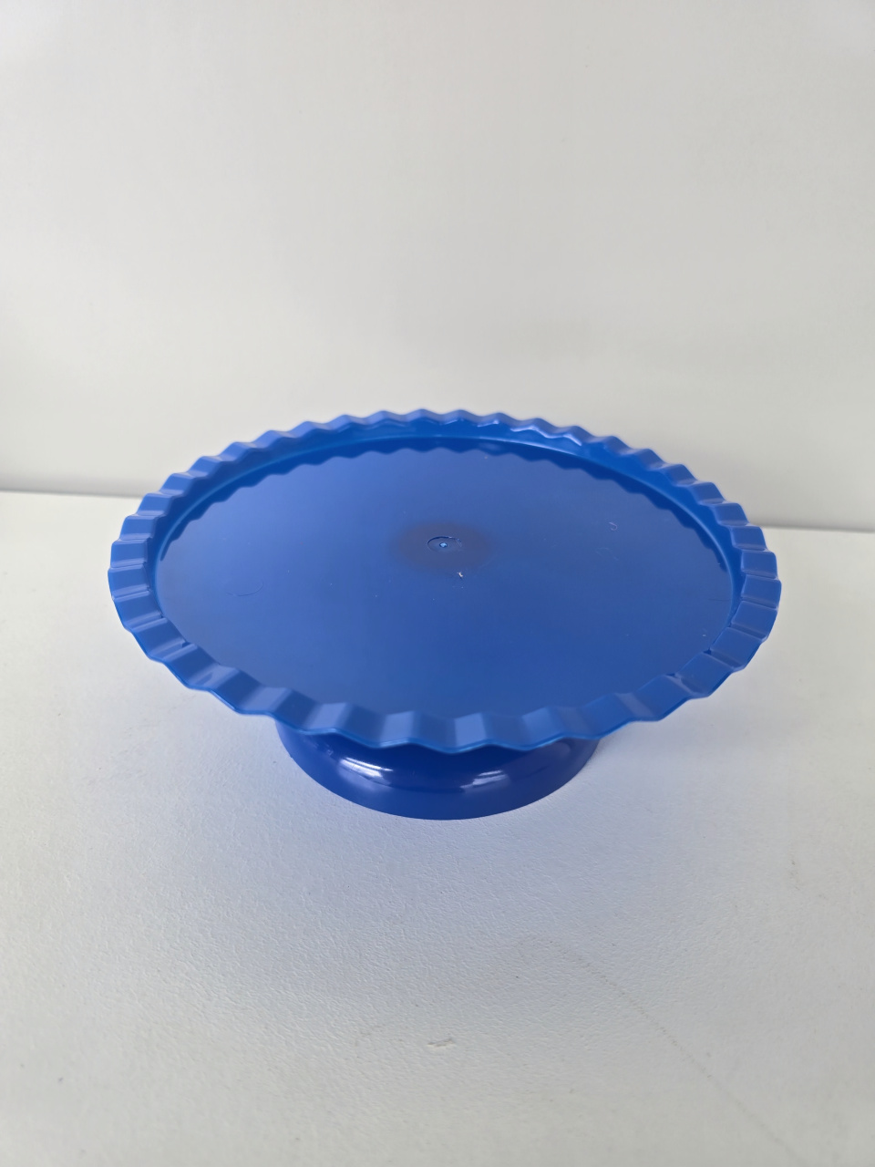 Boleira Azul Royal 26 Cm - Flor de Minas Artes Artesanais ltda