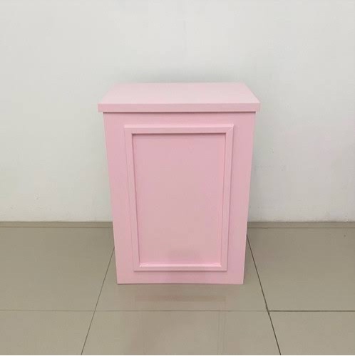 Mesa Boiserie Rosa Claro M - Festejar Bandeirantes 