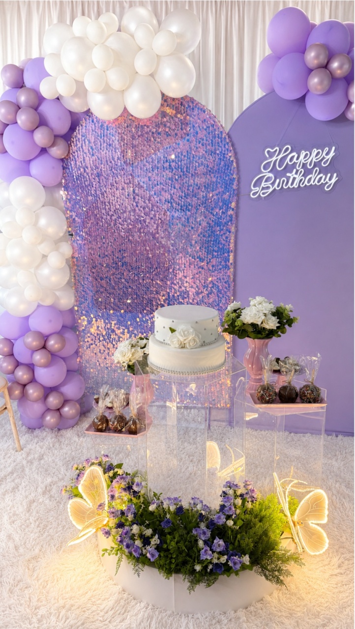 Jardim Lilás ✨💜 - DecoraCare