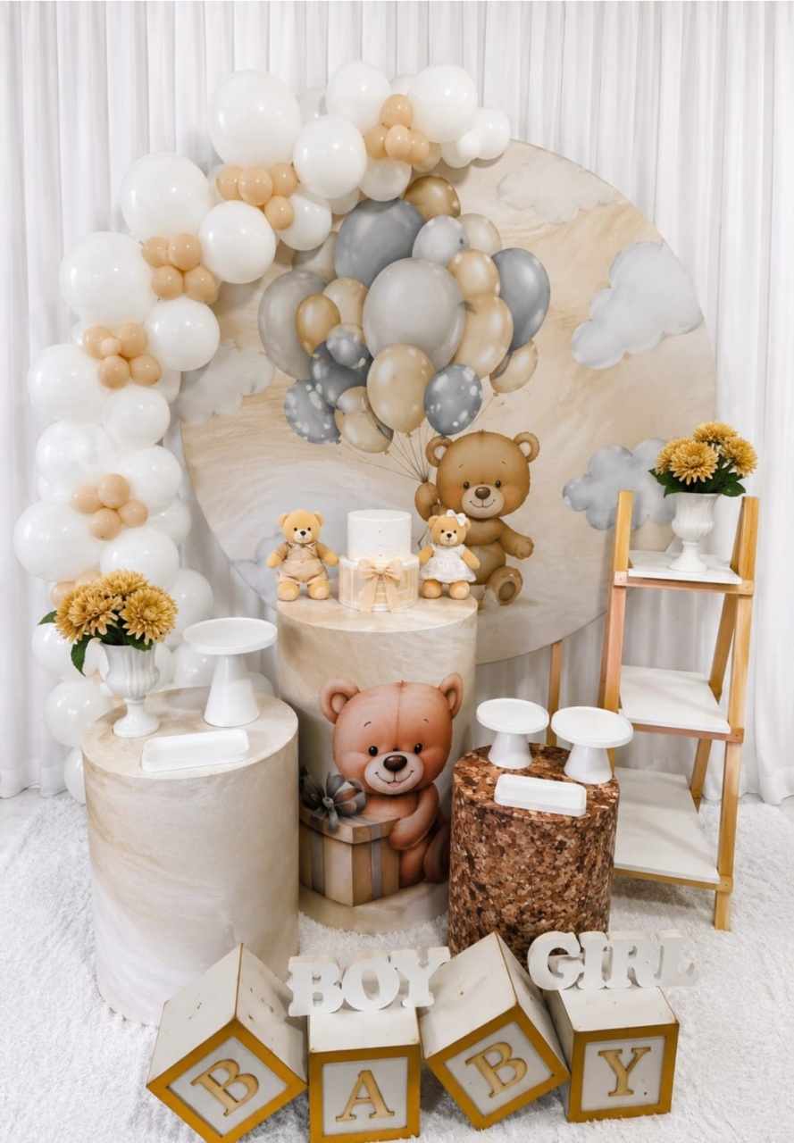 Ursinho Baloeiro Clean - DecoraCare