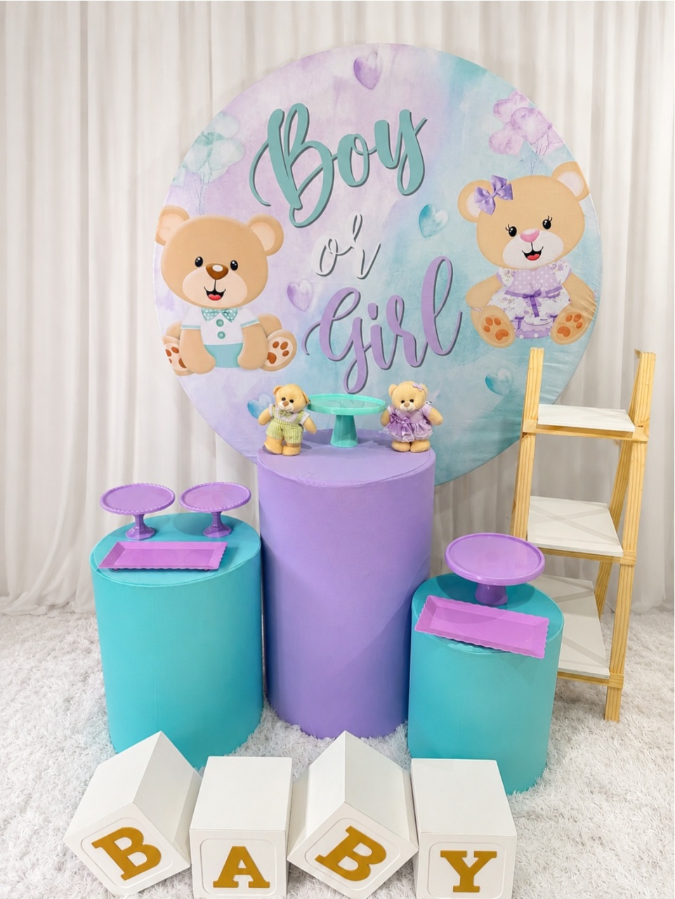 Chá Revelação Boy Or Girl 💜 - DecoraCare
