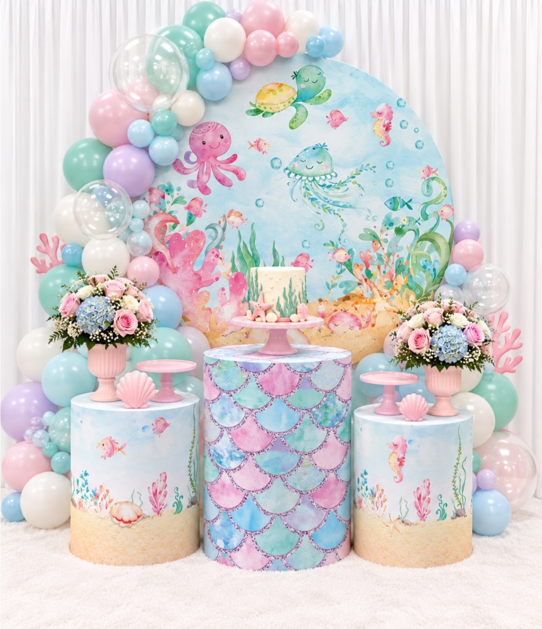 Ncanto Do Fundo Do Mar 🐙🌊 - DecoraCare