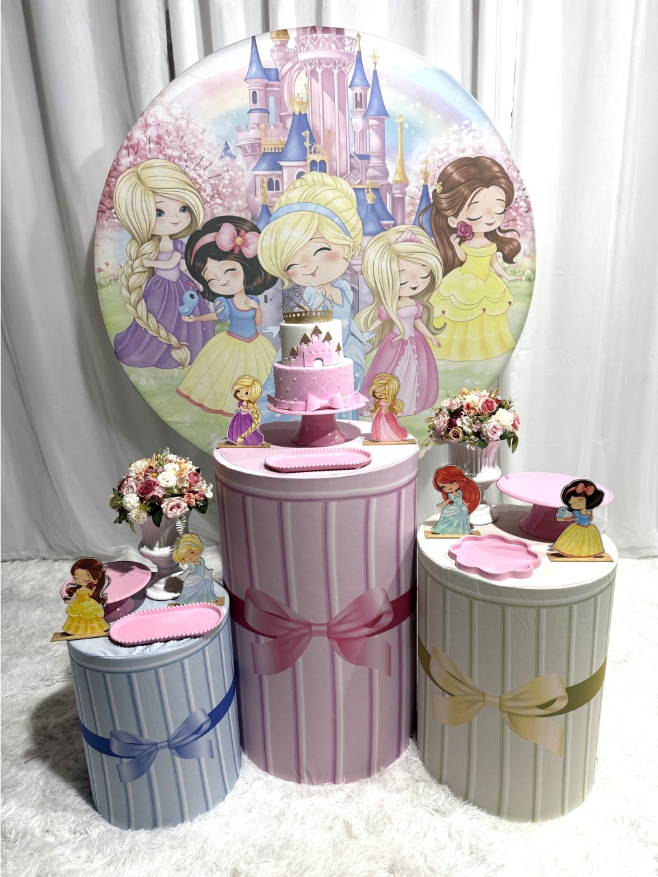 Princesas Baby Laço - DecoraCare