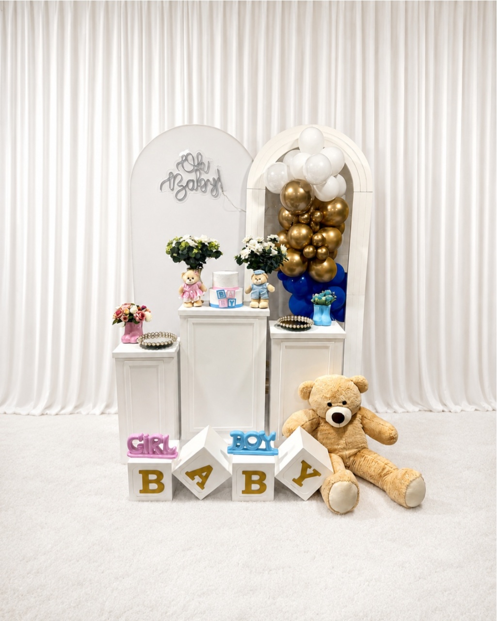 Chá Revelação 🧸✨ - DecoraCare
