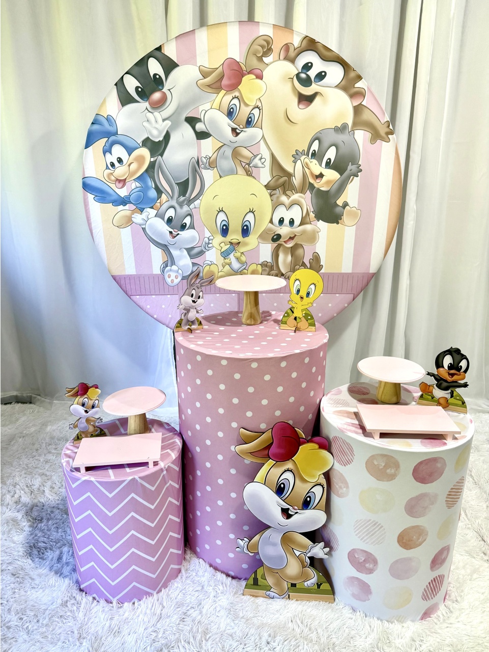 Aby Looney Tunes Rosa 🐰💗 - DecoraCare