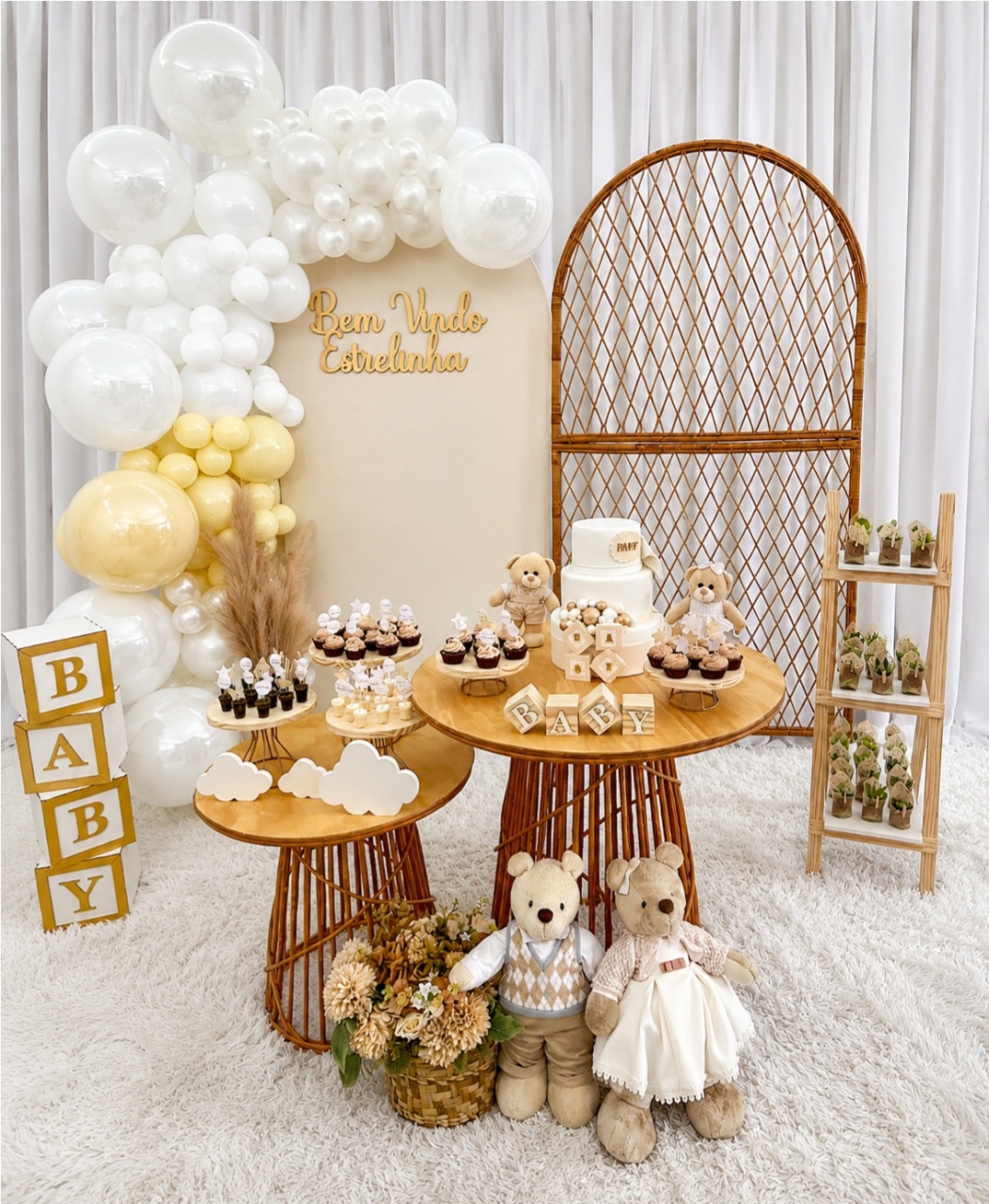 Estrelinha Boho ✨ - DecoraCare