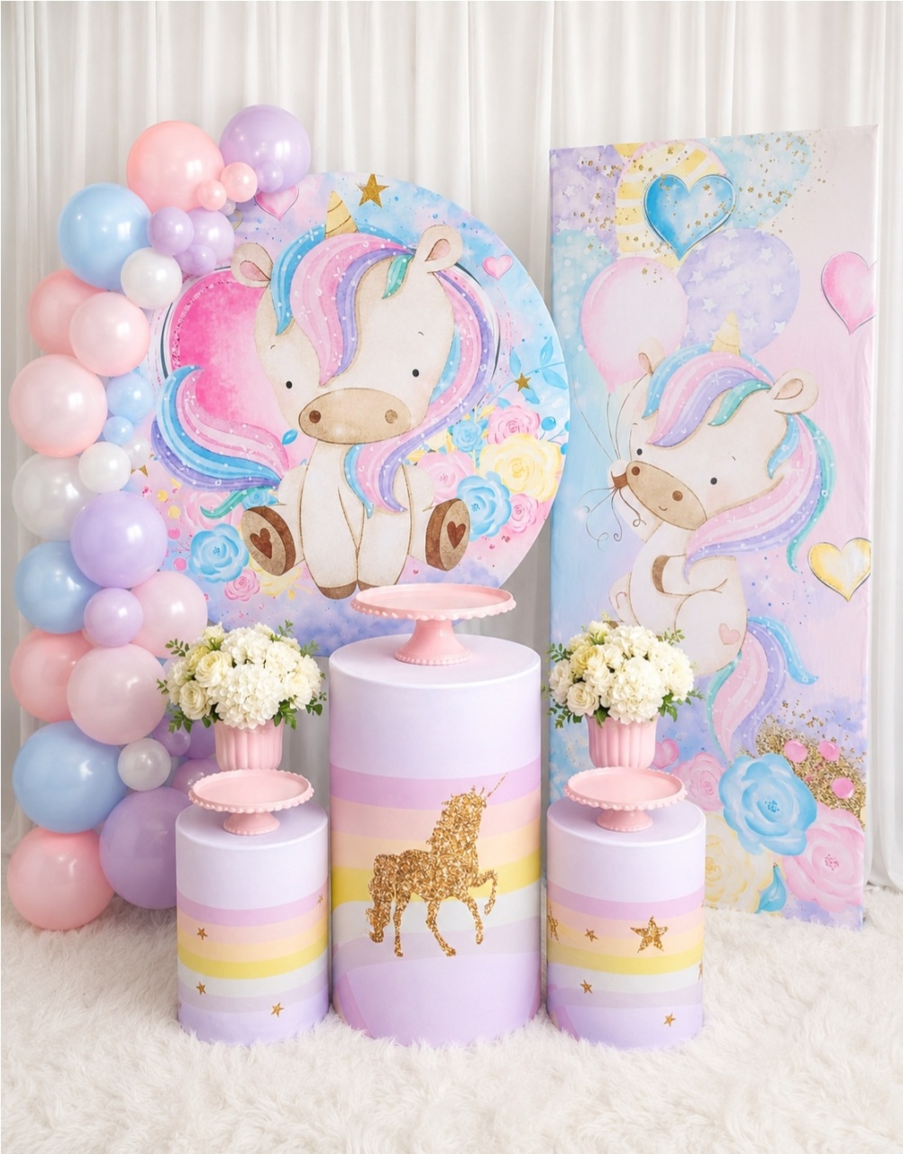 Unicórnio Encantado 🌈✨ - DecoraCare