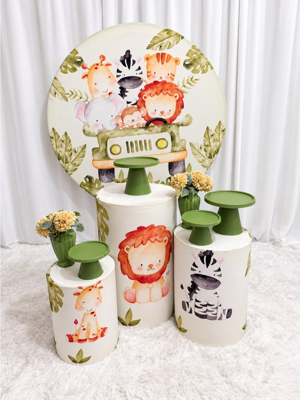 Safári Clássico 🌿✨ - DecoraCare