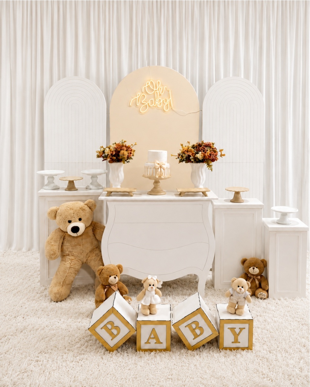 Ursinhos Baby Luxo ✨ - DecoraCare