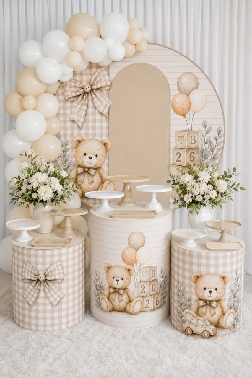 Ursinho Bege 🤎 - DecoraCare