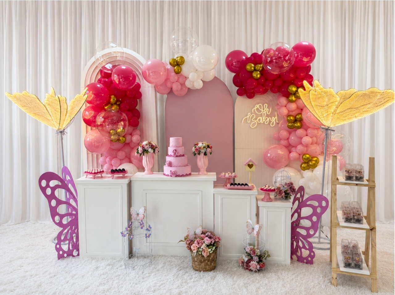 Jardim Encantado Luxo 🦋✨ - DecoraCare