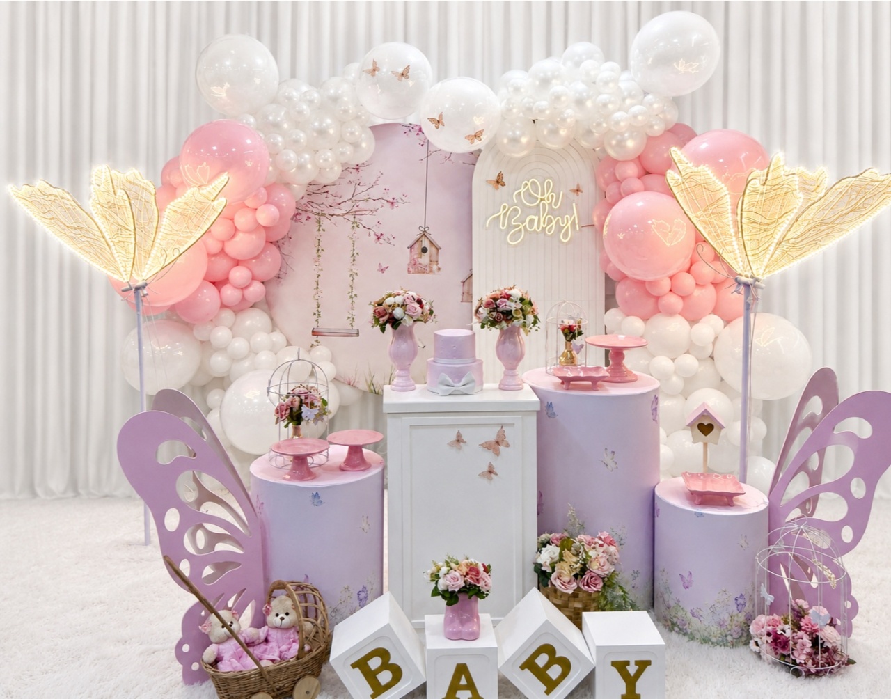 – Jardim Encantado das Borboletas 🌸 - DecoraCare