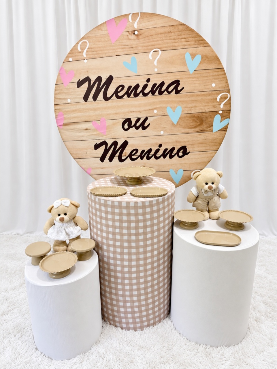 Chá Revelação 🤎 - DecoraCare