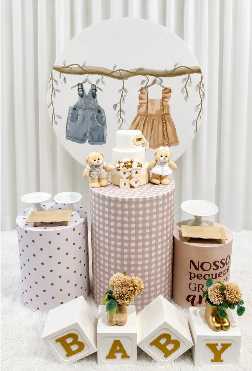 Há Revelação Baby Clean 🤎 - DecoraCare
