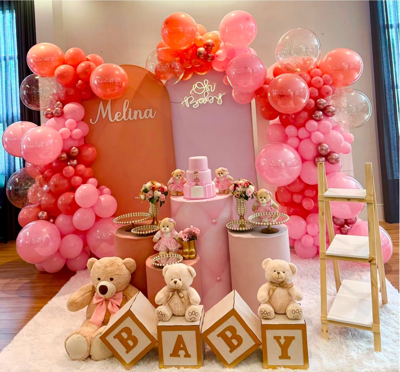 Ursinha Baby Luxo 🎀 - DecoraCare