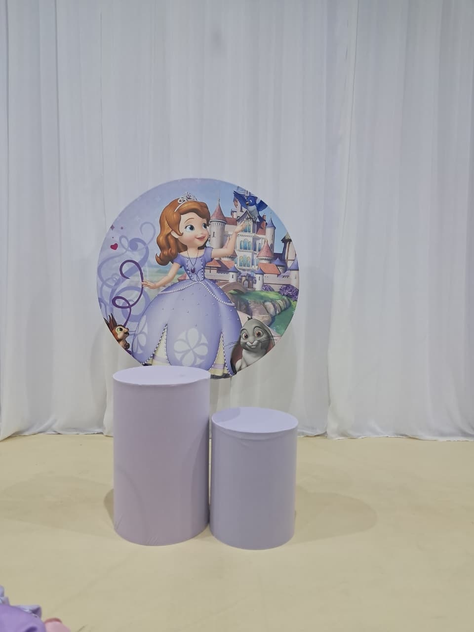 Kit Prata-Princesa Sophia - Encanta Festas 