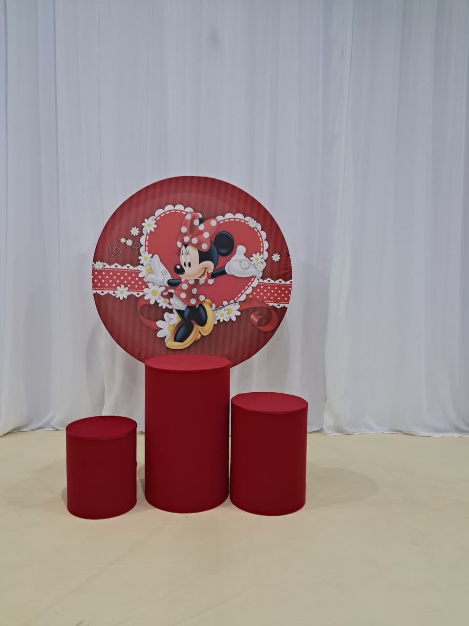 Kit Prata Minnie Vermelha - Encanta Festas 