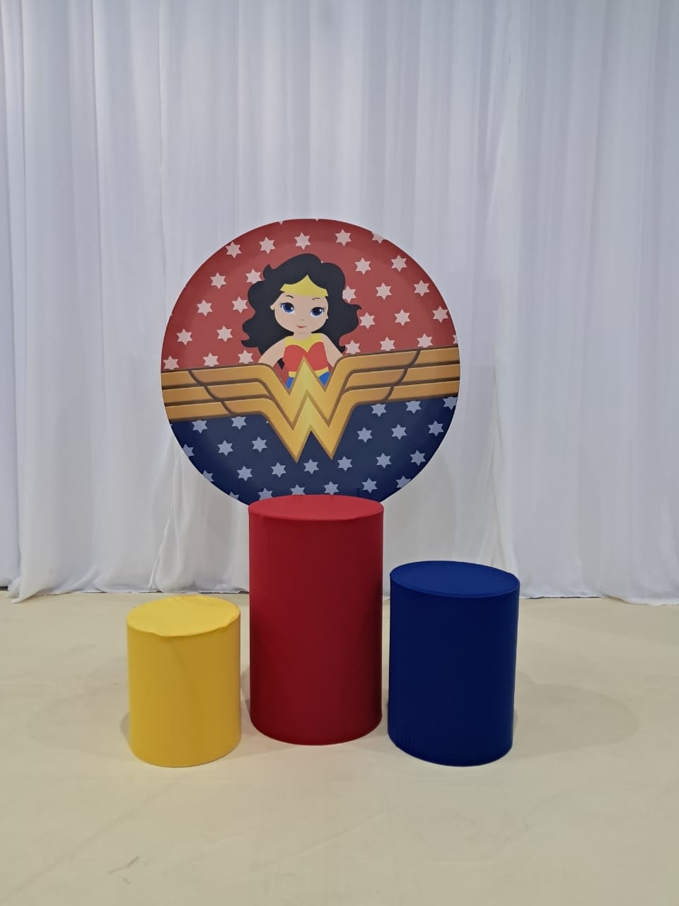 Kit Prata-Mulher Maravilha - Encanta Festas 