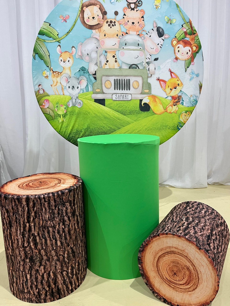 Kit Prata Safari - Encanta Festas 