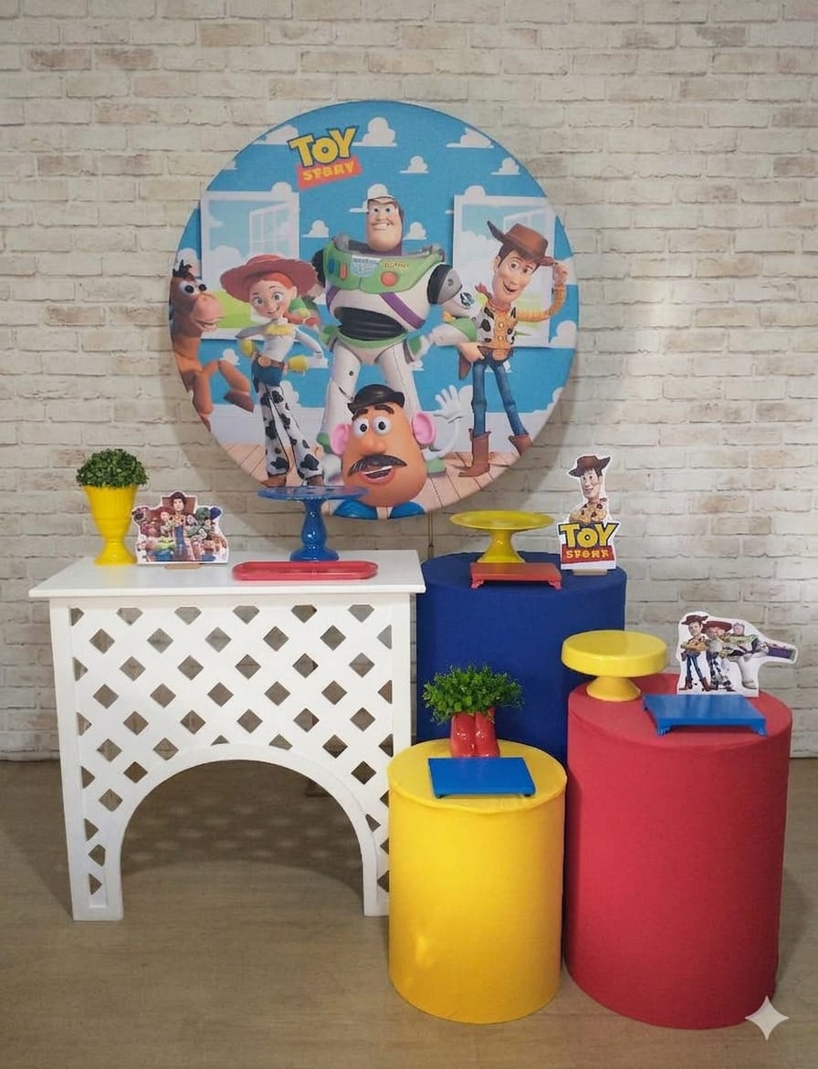 Toy Story - Quarteto Colirido. - Crie e Personalize Pegue e Monte