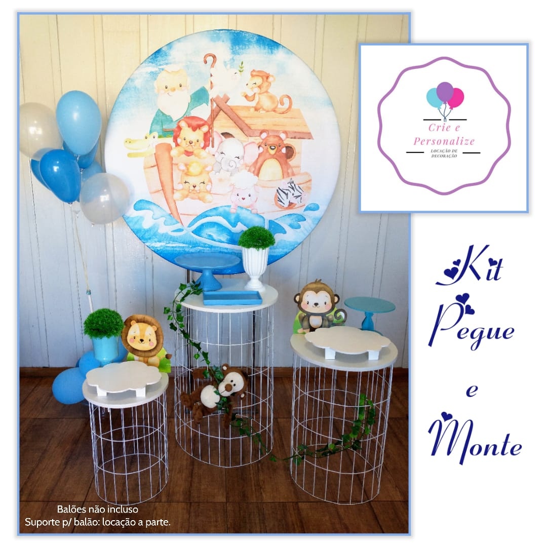 Arca de Noé - Crie e Personalize Pegue e Monte