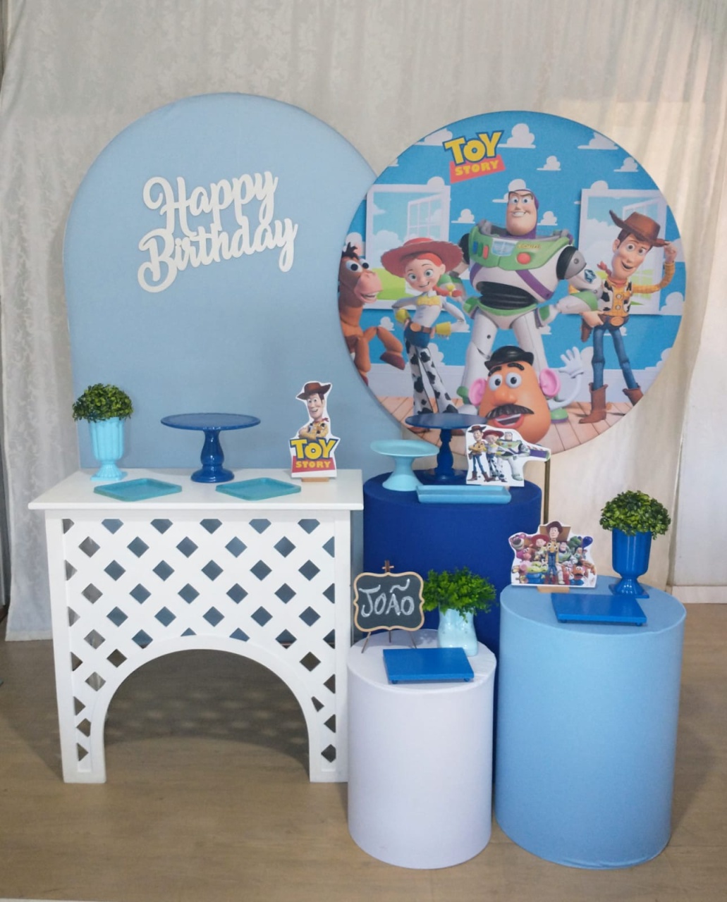 Toy Story - Quarteto Azul. - Crie e Personalize Pegue e Monte
