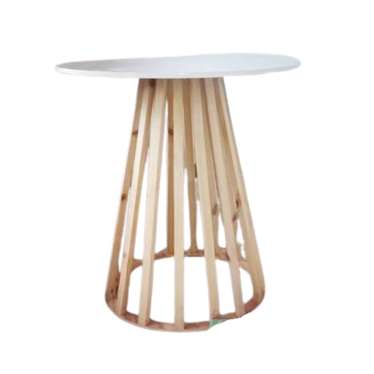 Mesa Cone de Madeira -  Jôli Fest
