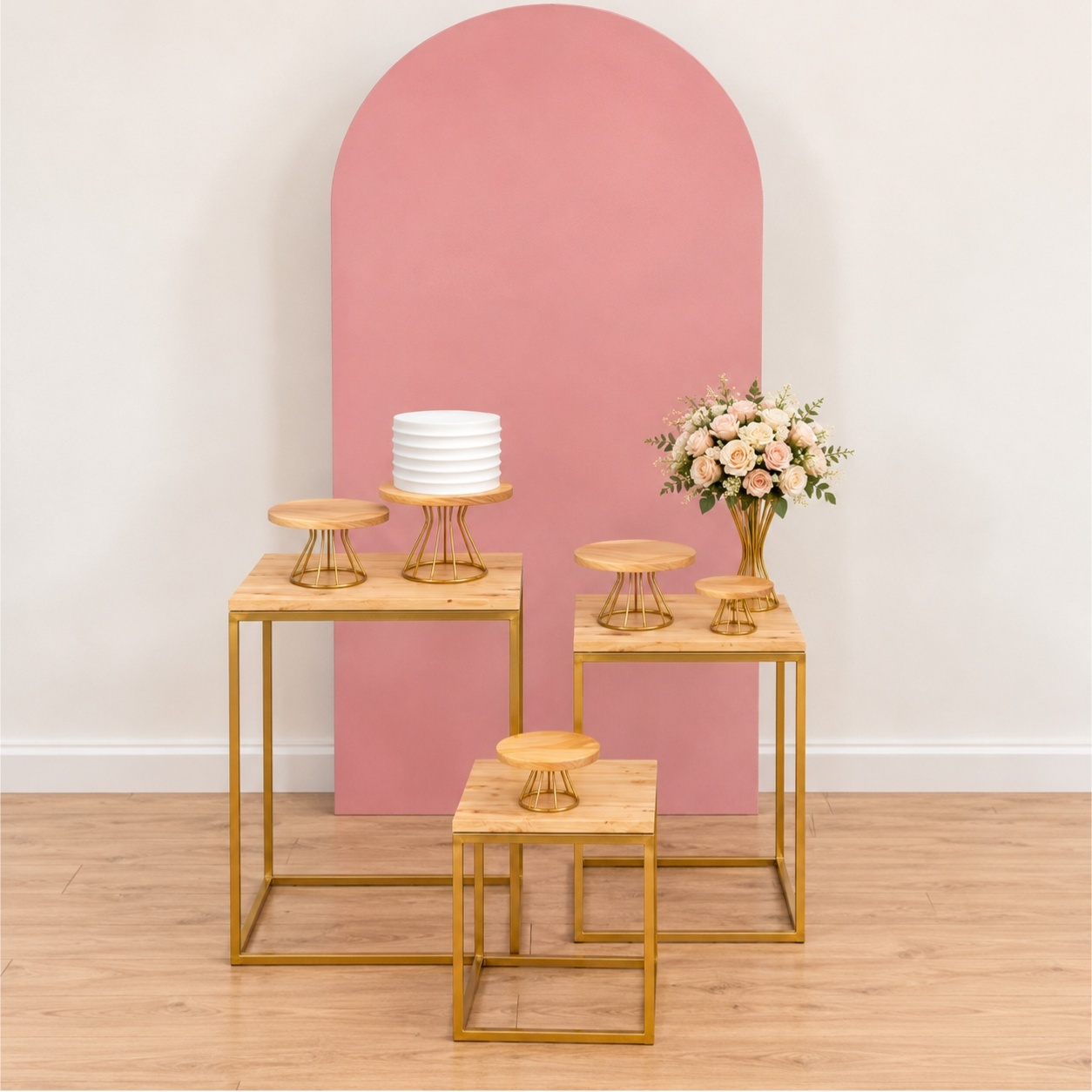 Kit Celebra (Ferro) - Rosé - Risos Festas
