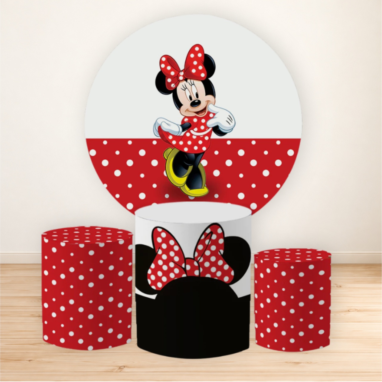 Kit Sonho - Minnie Vermelha - Risos Festas