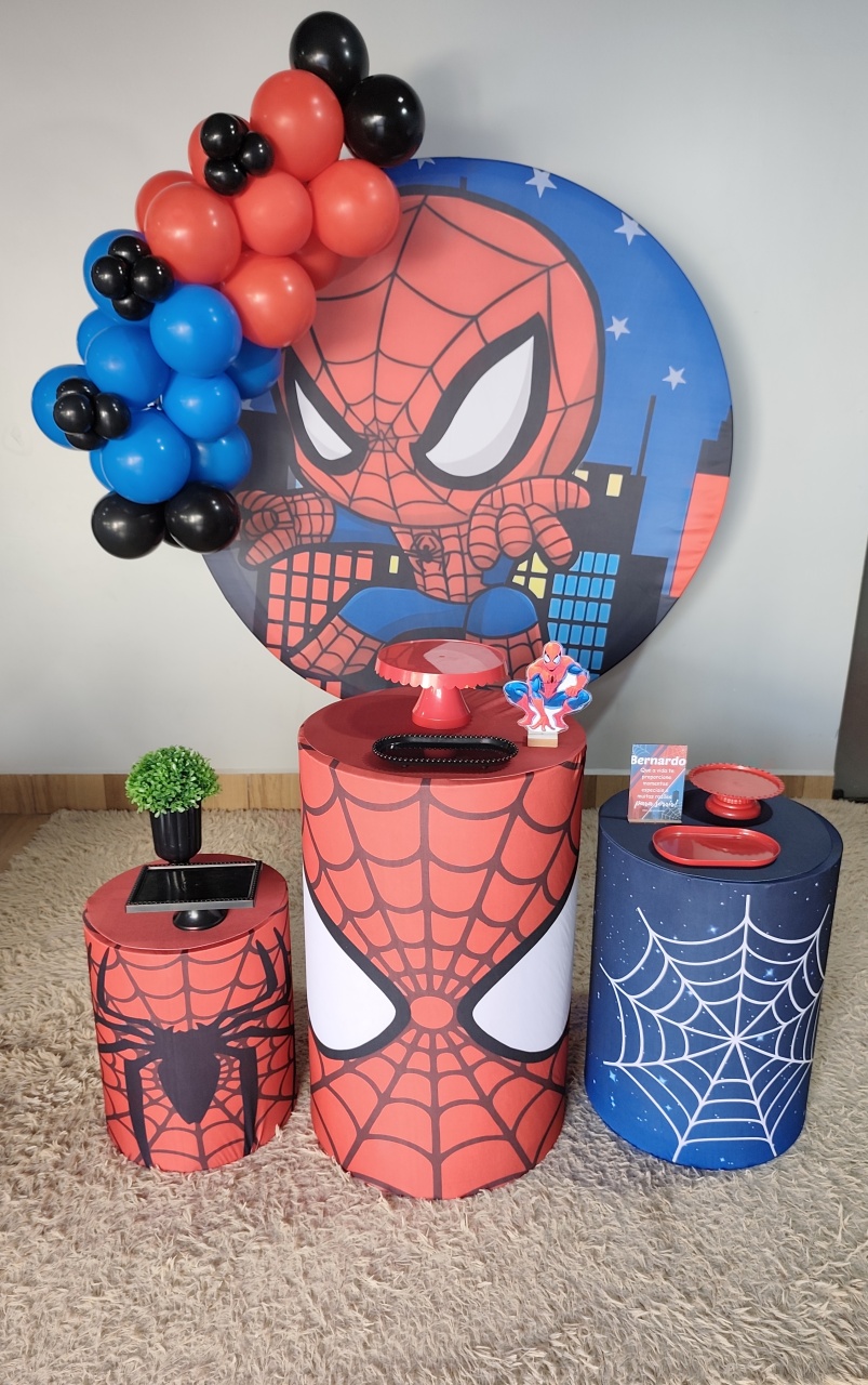 Kit Ten - Homem Aranha - TER Festas e Sonhos Pegue e Monte 