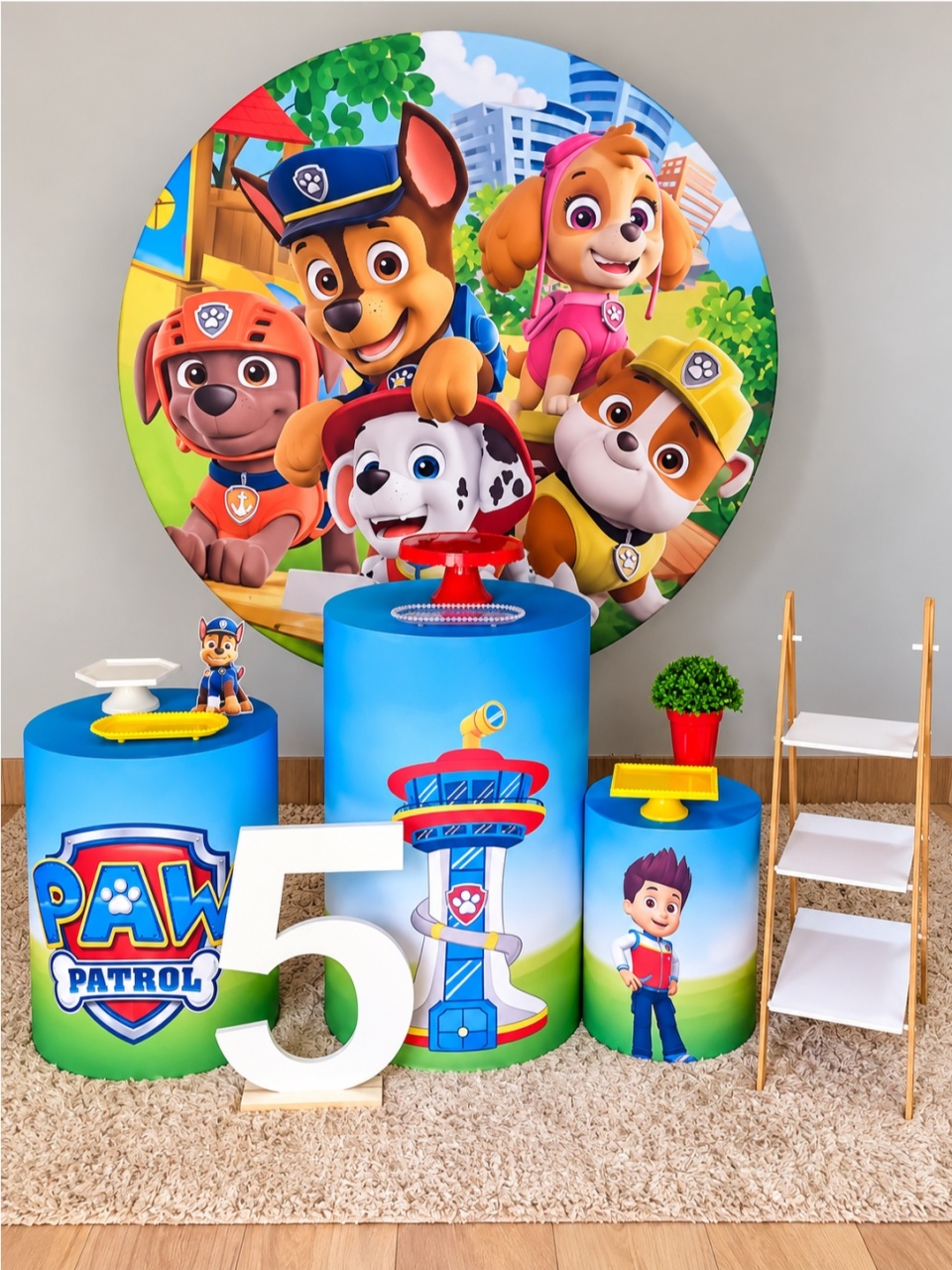Kit Ten - Patrulha Canina - TER Festas e Sonhos Pegue e Monte 