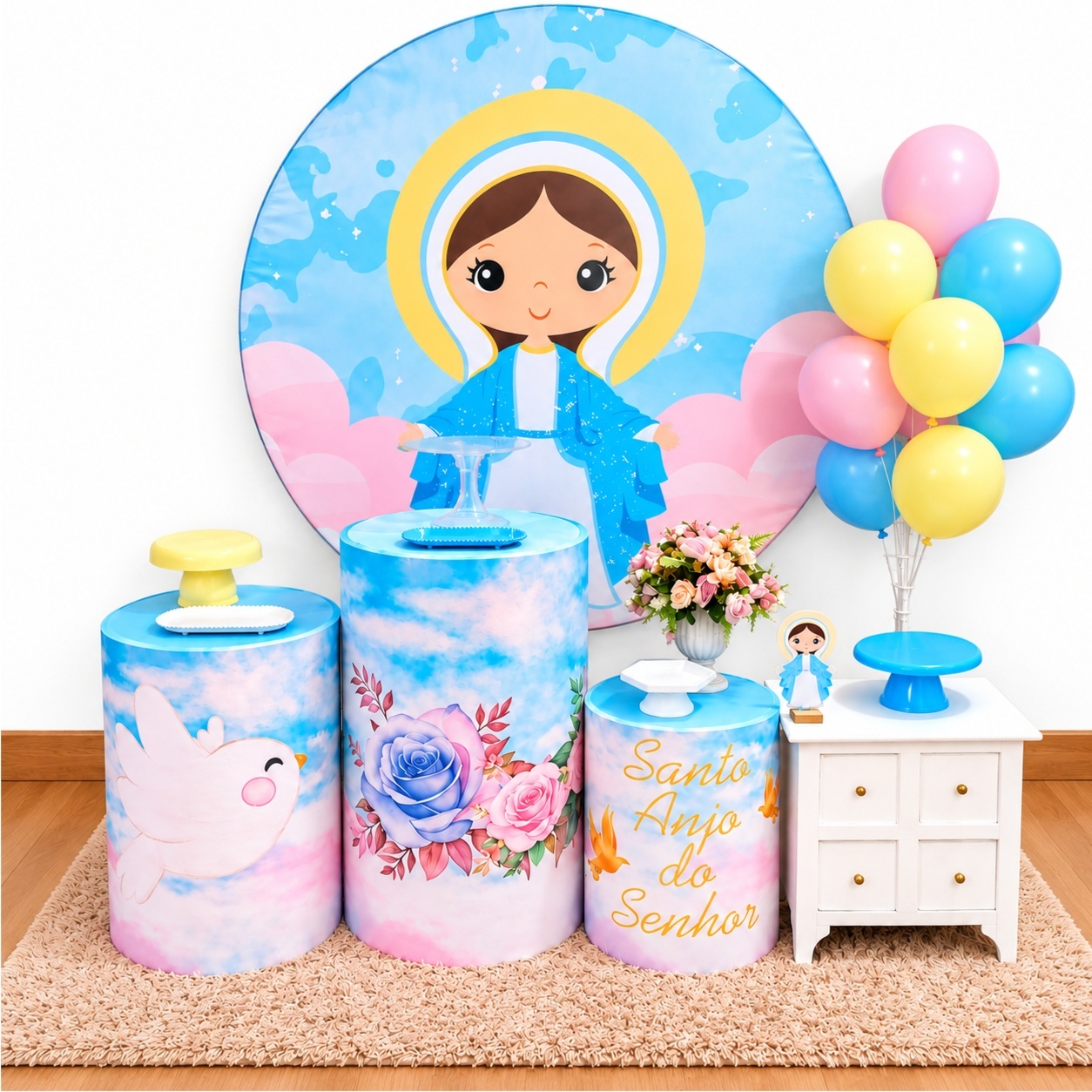 Kit Especial - Nossa Senhora das Graças - TER Festas e Sonhos Pegue e Monte 