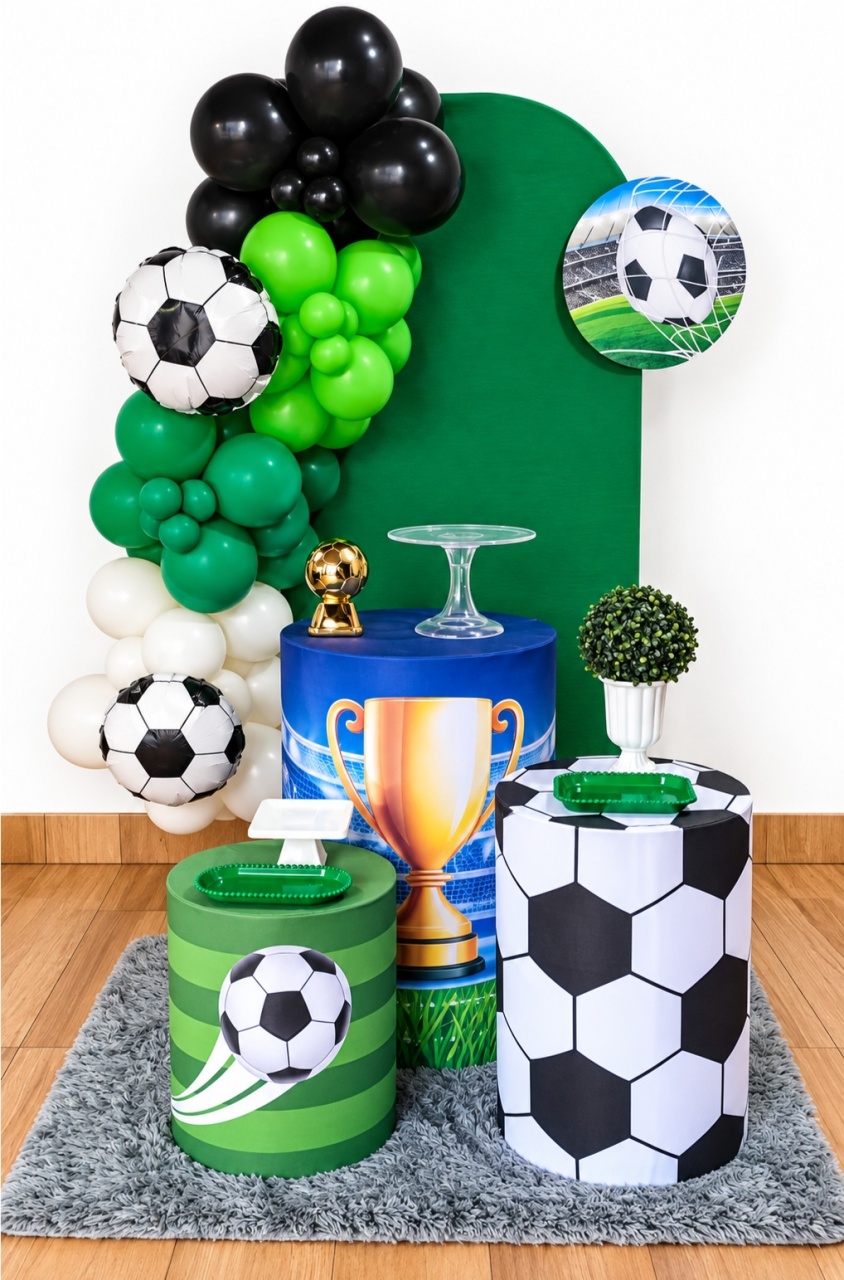 Kit Ten - Futebol 1 - TER Festas e Sonhos Pegue e Monte 